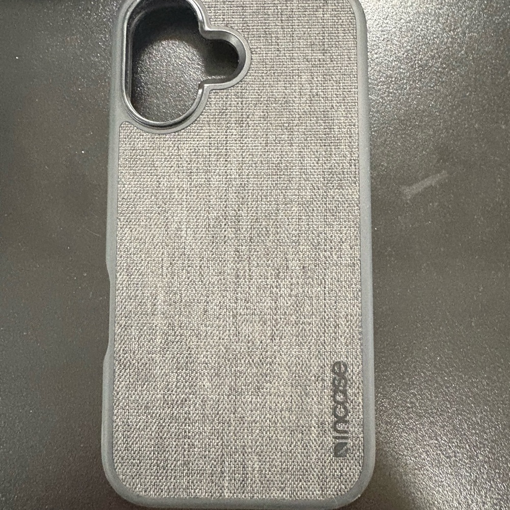 Incase Charcoal Fabric Phone Cover